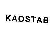 Mẫu nhãn hiệu KAOSTAB