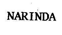 Mẫu nhãn hiệu NARINDA