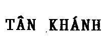 Mẫu nhãn hiệu Tân Khánh