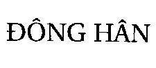 Mẫu nhãn hiệu Đông Hân