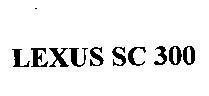 Mẫu nhãn hiệu LEXUS SC 300