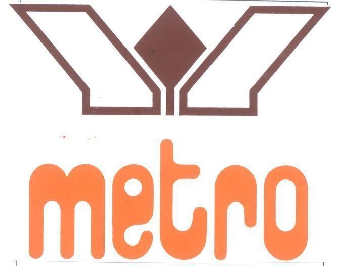 Mẫu nhãn hiệu metro