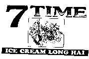 Mẫu nhãn hiệu 7 TIME-ICE CREAM Long Hải