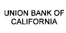 Mẫu nhãn hiệu UNION BANK OF CALIFORNIA