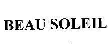 Mẫu nhãn hiệu BEAU SOLEIT