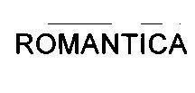 Mẫu nhãn hiệu ROMANTICA