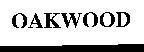 Mẫu nhãn hiệu OAKWOOD