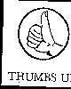 Mẫu nhãn hiệu THUMBS UP