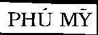 Mẫu nhãn hiệu PHú Mỹ
