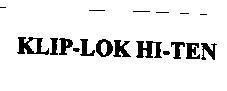 Mẫu nhãn hiệu KLIP - LOK HI - TEN