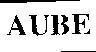 Mẫu nhãn hiệu AUBE