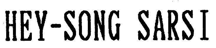 Mẫu nhãn hiệu HEY-SONG SARSI