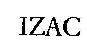 Mẫu nhãn hiệu IZAC