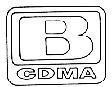 Mẫu nhãn hiệu B CDMA