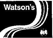 Mẫu nhãn hiệu WATSON'S