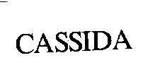 Mẫu nhãn hiệu CASSIDA