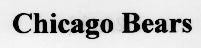 Mẫu nhãn hiệu CHICAGO BEARS