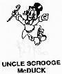 Mẫu nhãn hiệu UNCLE SCROOGE MCDUCK