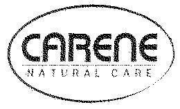 Mẫu nhãn hiệu CARENE NATURAL CARE