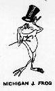 Mẫu nhãn hiệu MICHIGAN J.FROG