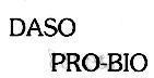 Mẫu nhãn hiệu DASO PRO-BIO