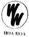 Mẫu nhãn hiệu HOA HOA, W W