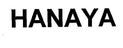 Mẫu nhãn hiệu HANAYA
