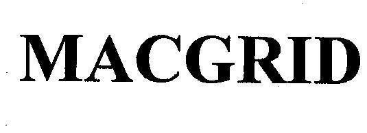 Mẫu nhãn hiệu MACGRID