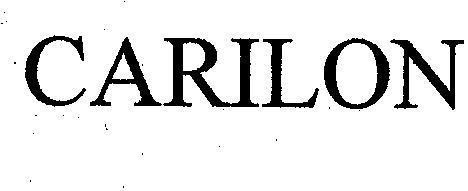 Mẫu nhãn hiệu CARILON