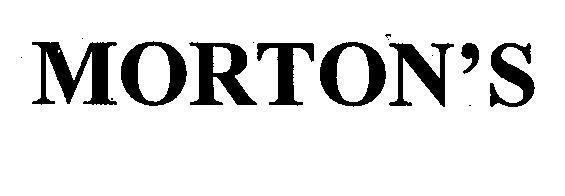 Mẫu nhãn hiệu MORTON'S