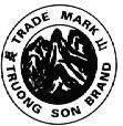 Mẫu nhãn hiệu TRADE MARK Trường Sơn BRAND
