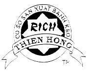 Mẫu nhãn hiệu RICH THIEN HONG TM CO SO SAN XUAT BANH KEO