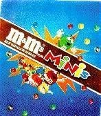 Mẫu nhãn hiệu M & M MINIS