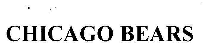 Mẫu nhãn hiệu CHICAGO BEARS