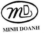 Mẫu nhãn hiệu MD MINH DOANH