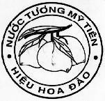 Mẫu nhãn hiệu Nước tương Mỹ Tiên hiệu Hoa Đào
