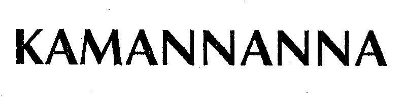 Mẫu nhãn hiệu KAMANNANNA