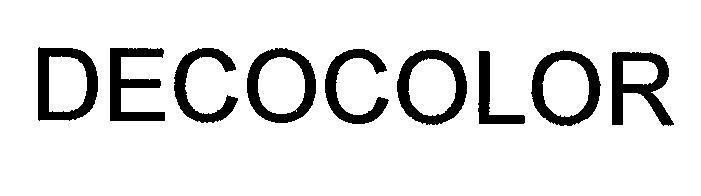 Mẫu nhãn hiệu DECOCOLOR