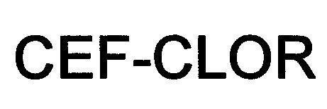 Mẫu nhãn hiệu CEF-CLOR