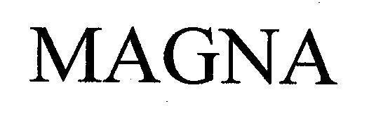 Mẫu nhãn hiệu MAGNA