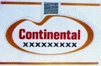 Mẫu nhãn hiệu CONTINENTAL