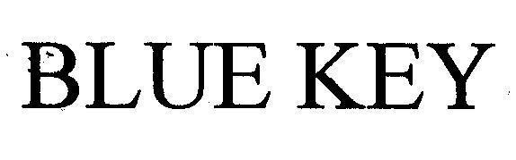Mẫu nhãn hiệu BLUE KEY