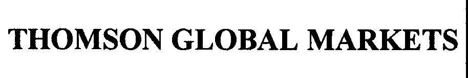 Mẫu nhãn hiệu THOMSON GLOBAL MARKETS