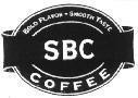 Mẫu nhãn hiệu SBC COFFEE BOLD FLAVOR SMOOTH TASTE