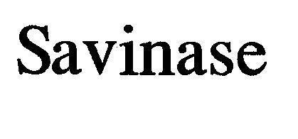 Mẫu nhãn hiệu Savinase