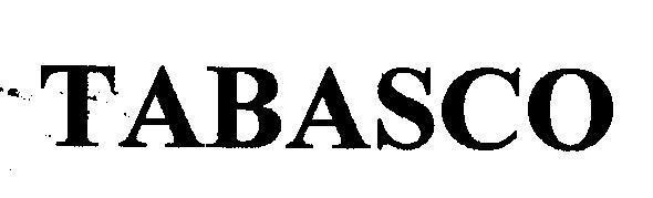 Mẫu nhãn hiệu TABASCO