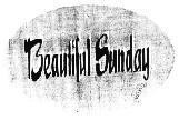 Mẫu nhãn hiệu BEAUTIFUL SUNDAY