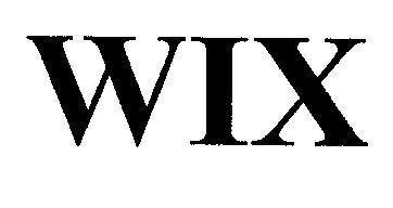 Mẫu nhãn hiệu WIX