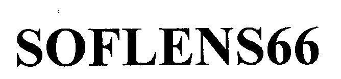Mẫu nhãn hiệu SOFLENS66