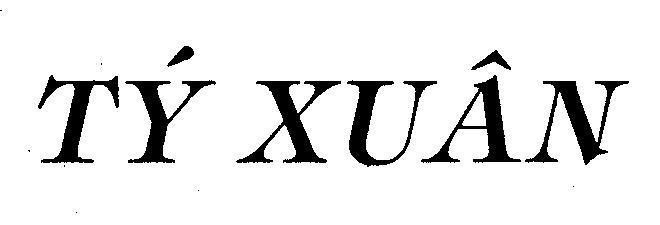 Mẫu nhãn hiệu Tý XUÂN